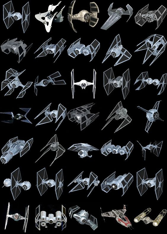 Star Wars Tie Fighters  19