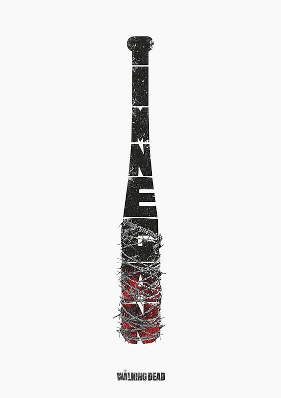 Geek Icons, the Walking Dead- NEGAN  7