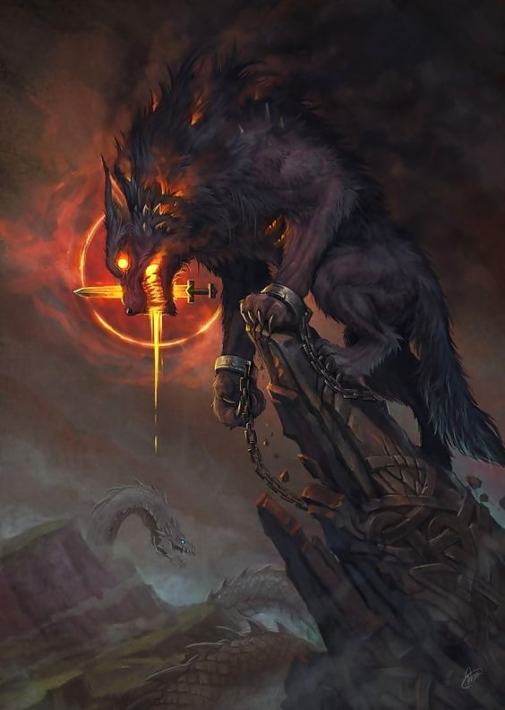 Mythical Creatures 43. Fenrir 3